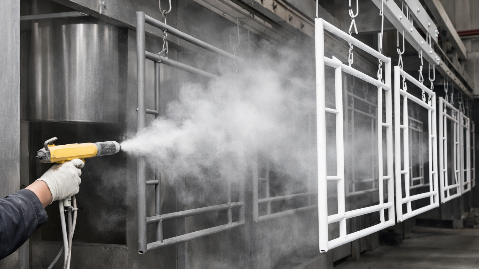 Farba proszkowa do Stelaży Banerów